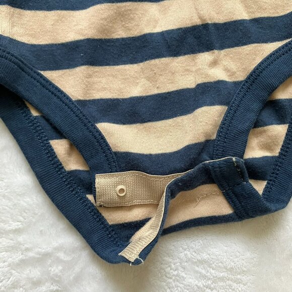 Pekkle Baby Outfit Set 4-pc 100% Cotton 9M | GUC Bodysuits Pants S’mores Stripe - Picture 5 of 16